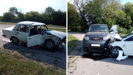 Пара подростков покалечилась в массовой аварии в Воронежской области