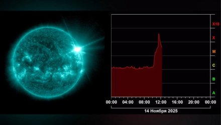 Воронежцев предупредили о мощной вспышке на Солнце