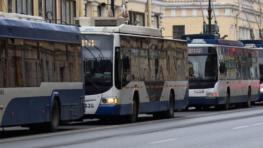 В Воронеже на год закрыли движение троллейбуса №17