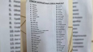 В воронежском лицее №7 появился список запрещённых слов