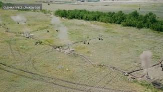 В Воронежской области прошёл тренировочный мотострелковый бой 
