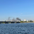 Воронежцы сняли на видео сильный пожар на Левом берегу