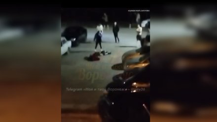 Появилось видео с места стрельбы на улице Писарева в Воронеже
