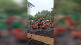 В воронежском «Танаисе» состоялось техническое открытие каруселей