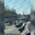Грузовик упал в Дон на понтонном мосту в воронежском Шилове