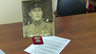 В Воронеже внучке убившего 150 нацистов танкиста вернули утерянную медаль
