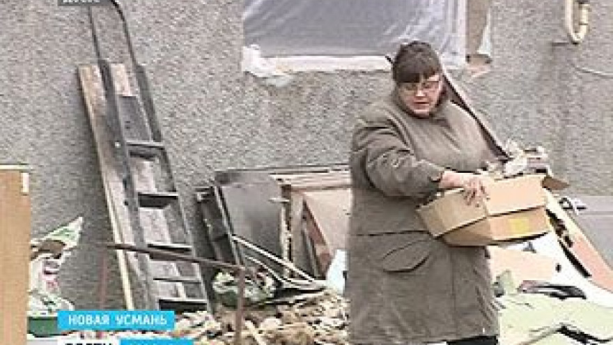 Ущерб на 3 миллиона. В Новой Усмани восстанавливают дом после взрыва