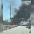Грузовик вспыхнул на М-4 «Дон» под Богучаром