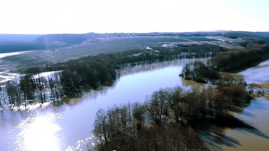 В двух реках Воронежской области уровень воды повысился почти на метр