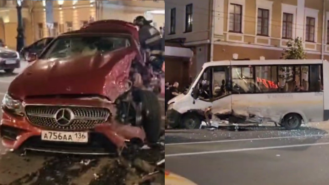 Почему нет дела на владельца Mercedes с «блатными» номерами после ДТП в Воронеже