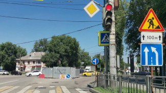 Воронежцы пожаловались на частичное перекрытие улицы Дорожной