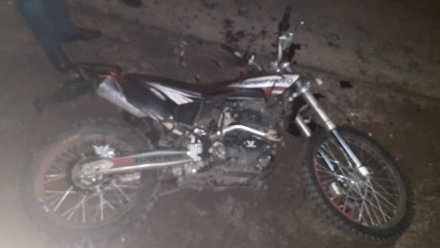 Легковушка сбила пьяного водителя мопеда в Воронежской области