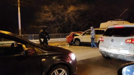 Появились фото с последствиями ДТП в Воронеже, в котором погибла 25-летняя автомобилистка
