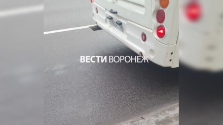 Ребёнка зажало дверьми маршрутки на остановке в Воронеже