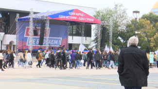 В центре Воронежа состоялась гражданско-патриотическая акция