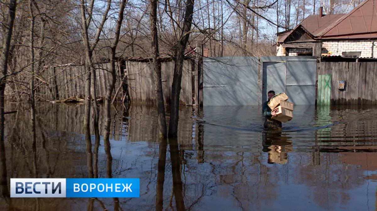 В Боброве из-за разлива реки затопило более 170 домов – Новости Воронежа и  Воронежской области – Вести-Воронеж