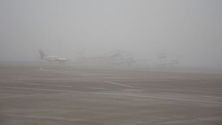 Из-за тумана в Воронеже произошла массовая задержка рейсов