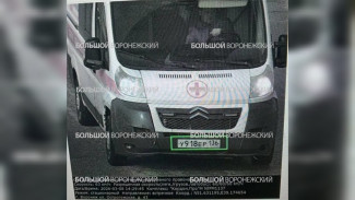 Машину скорой помощи угнали в Воронеже