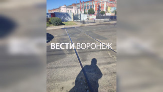 В Воронеже водители пожаловались на битые подвески и сдувшиеся колёса из-за ж/д путей