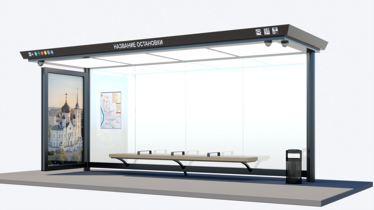 В тестовом режиме. В Воронеже «умные остановки» испытают на удобство –  Новости Воронежа и Воронежской области – Вести Воронеж