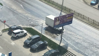 Жители воронежской улицы Шишкова снова пожаловались на сильный потоп 