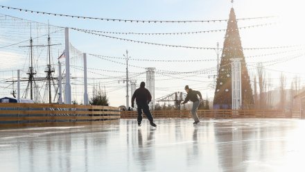 Каток на Адмиралтейской площади в Воронеже откроют 20 декабря