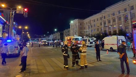 Из-за взрыва автобуса в центре Воронежа СК возбудил уголовное дело