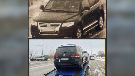 На воронежской трассе задержали владельца Touareg с 55 штрафами