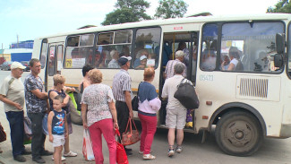 Воронежцы пожаловались на заполненные автобусы до Семилукских выселок