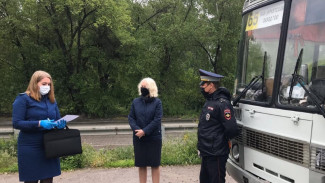 По Воронежу ездили маршрутки с повреждёнными шинами и неисправными тормозами