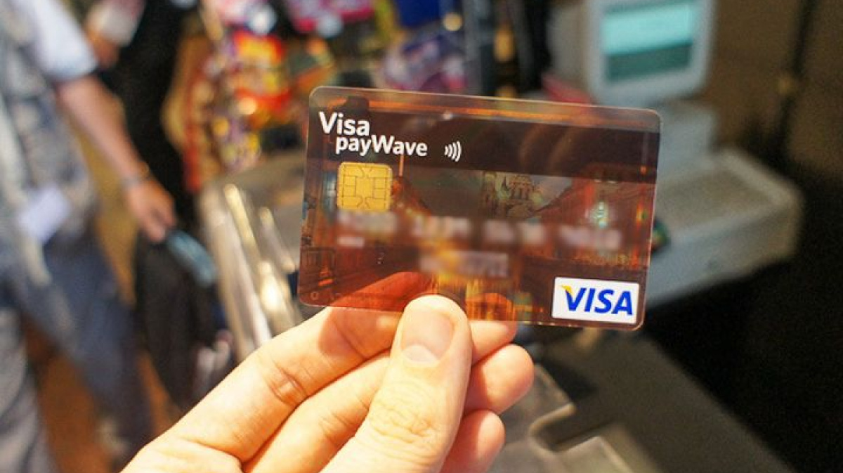 Бесконтактная visa. PAYWAVE.