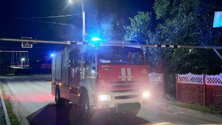 Ограничитель проезда в воронежском Отрадном стал препятствием для пожарных машин