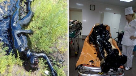 В Воронежской области после падения мужчины в мазутное озеро возбудили уголовное дело