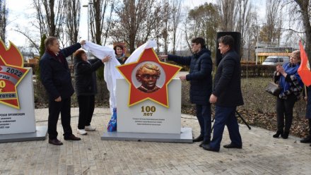 В Нововоронеже при участии атомщиков открыли памятный знак в честь столетия октябрят