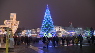 Воронежцам рассказали, пустят ли их к главной новогодней ёлке без QR-кодов