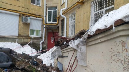 Госжилинспекция прокомментировала обрушение двух балконов в центре Воронежа