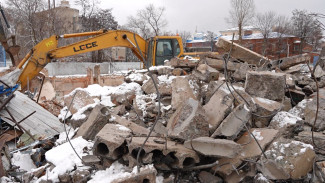 В Воронеже практически разобрали северную трибуну Центрального стадиона