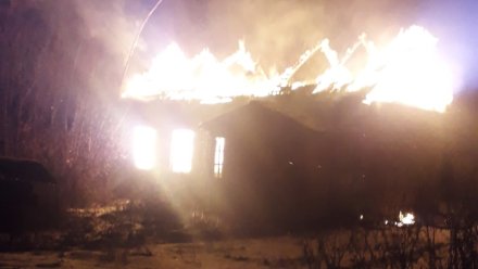 При пожаре в частном доме в Воронежской области погиб мужчина