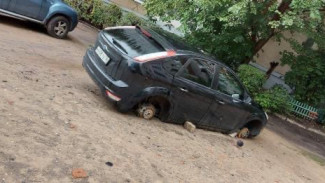 Воронежцы сообщили о массовых кражах колёс с автомобилей на Левом берегу