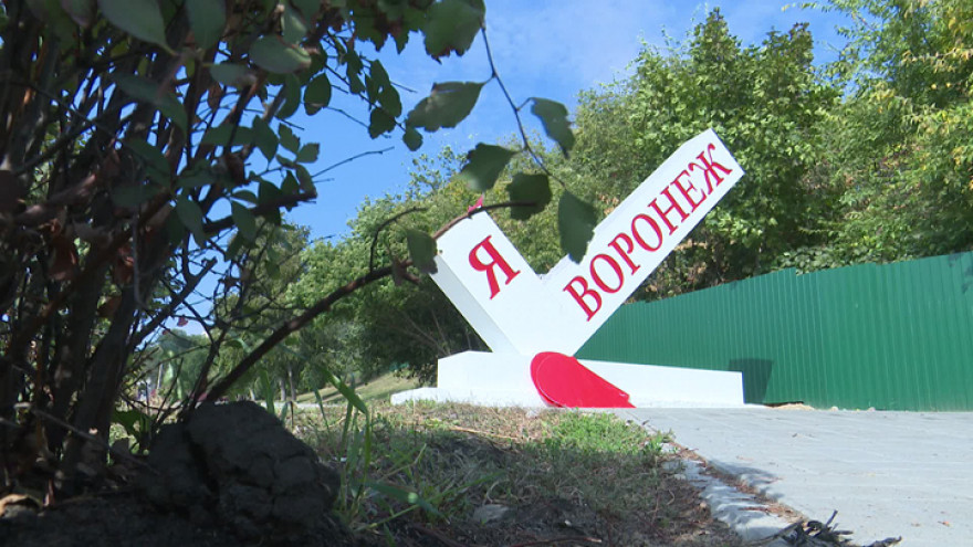 Знак «Я люблю Воронеж» сломали ради «лайков» в соцсетях