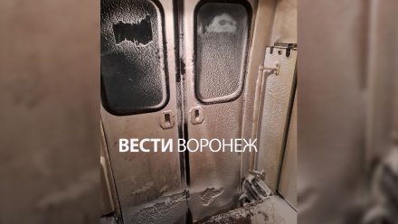 Воронежцы застряли в холодном поезде из-за морозов