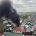 Воронежцы пожаловались на чёрным дым от горящего гаража