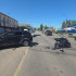 Мотоциклист влетел в легковушку на проспекте Труда в Воронеже