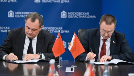 Воронежская областная дума и Мособлдума расширяют сотрудничество