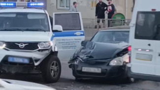 Появились подробности аварии с полицейской машиной в Воронеже