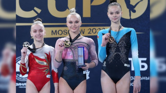 Воронежская гимнастка Ангелина Мельникова завоевала 5 медалей на турнире в Москве