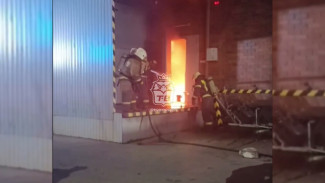 «Пятёрочка» сгорела в совхозе «Воронежский»