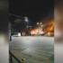 В Воронеже возле педуниверситета сгорели три киоска