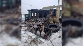 Воронежский СК показал фото с места пожара с 3 погибшими 
