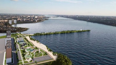 Воронежцам показали дизайн-проект благоустройства набережной возле «Лазурного»